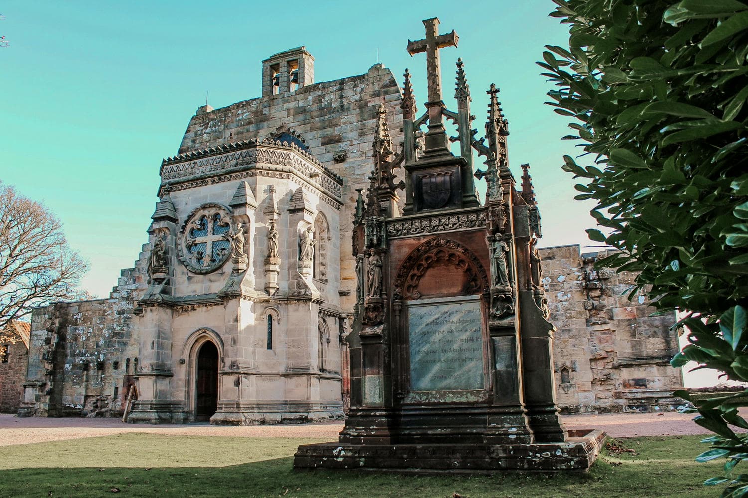 Facciata della Rossylin Chapel, Edimburgo
